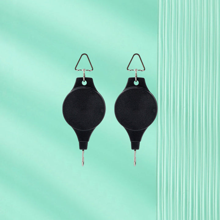 Retractable Hook, Plant Pulley for Garden Pots and Bird Feeder | Luvikno