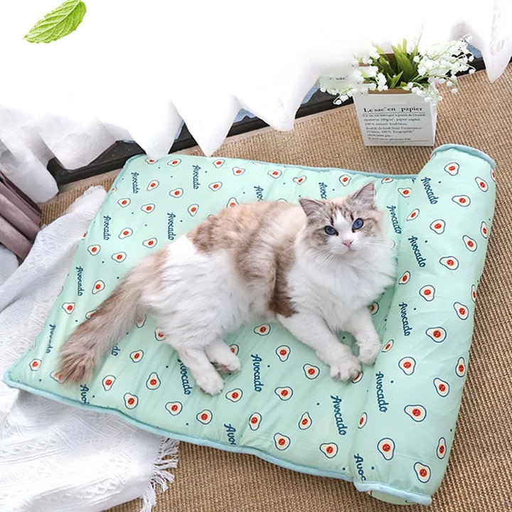 Ice silk cooling mat for pets | Luvikno
