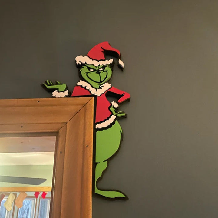 Grinch ferie dør hjørne | Luvikno