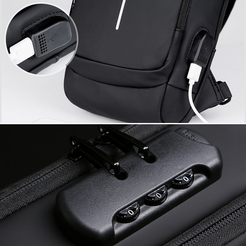 Anti-Diebstahl Sling Bag | Luvikno