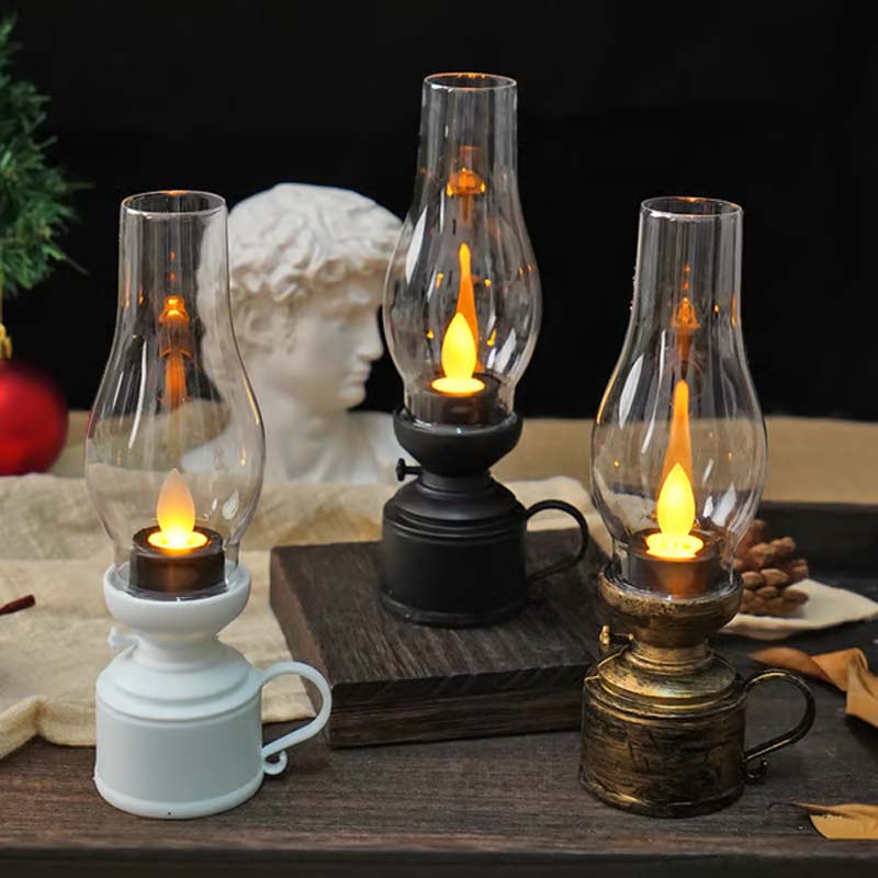 Elektronisk LED Vintage Oljelampe | Luvikno