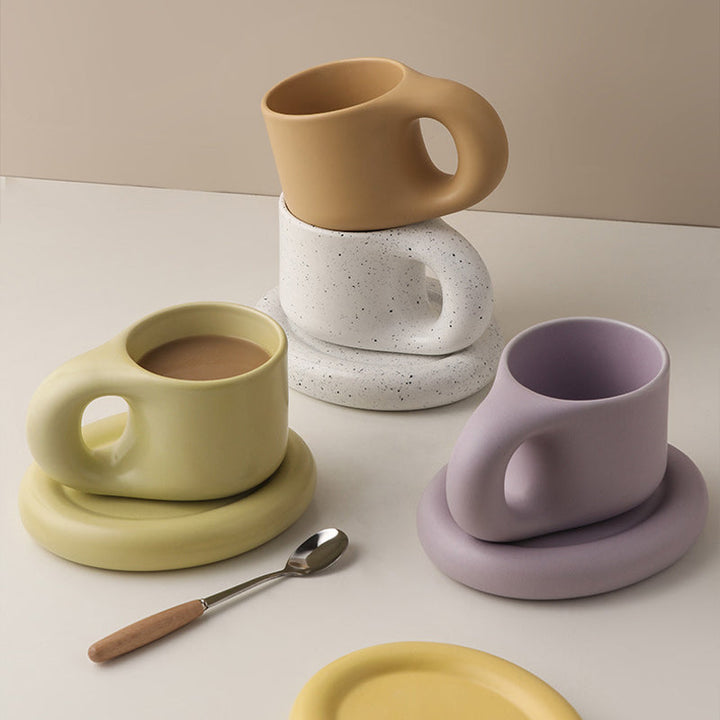 Nordic Minimalist Søt Fet Kopp | Luvikno