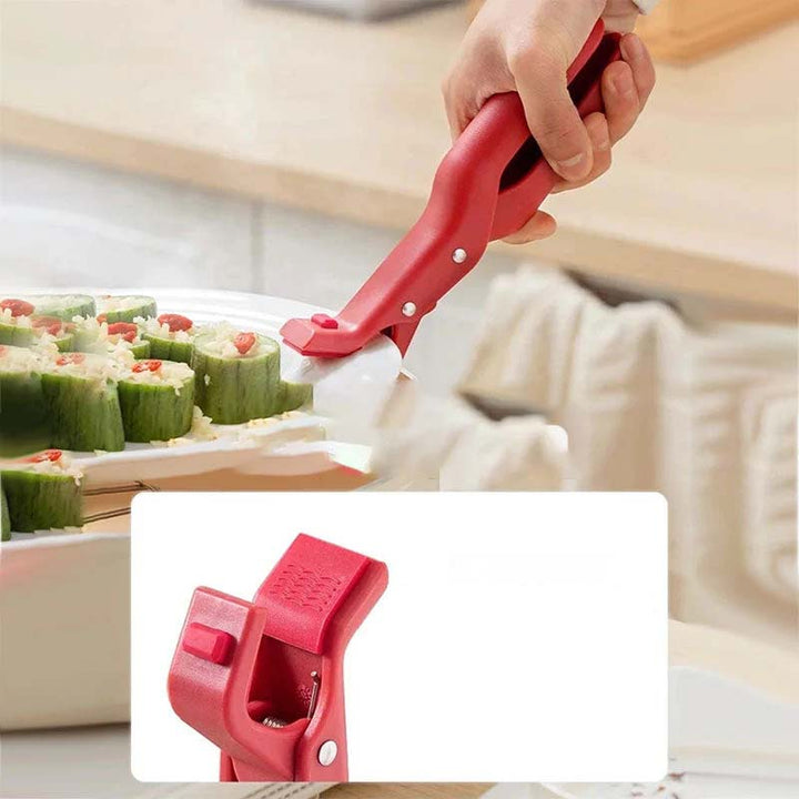 Multi-purpose anti-scalding bowl holder clip for the kitchen | Luvikno