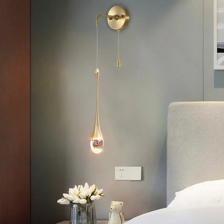 Luvikno | Elegant Dråpeformet Vegglampe - Luksus for Ditt Interiør