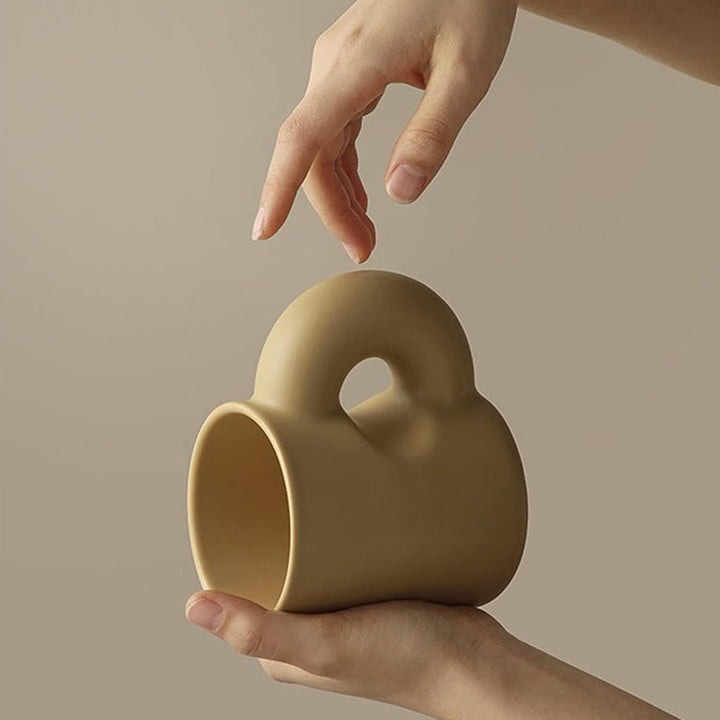 Nordic Minimalist Søt Fet Kopp | Luvikno