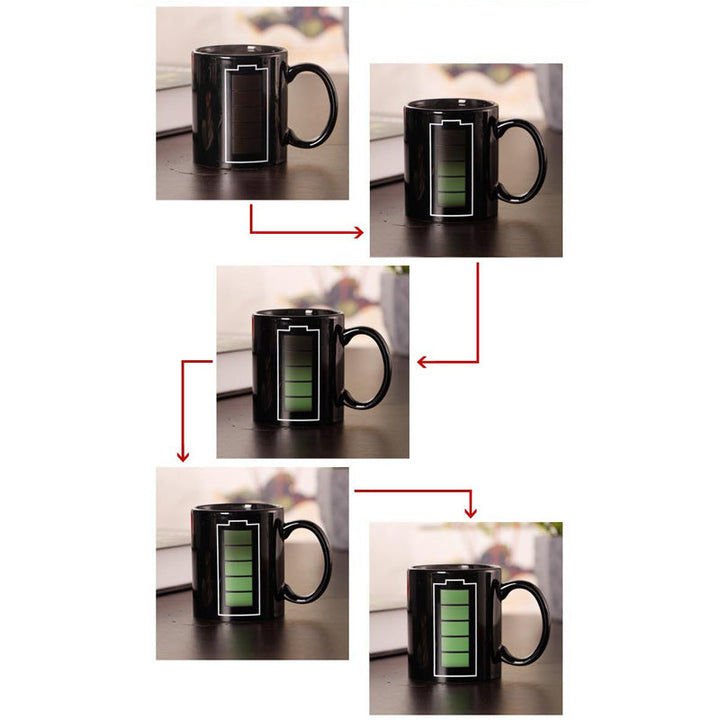 Batteri Fargeforandrende Krus | Luvikno