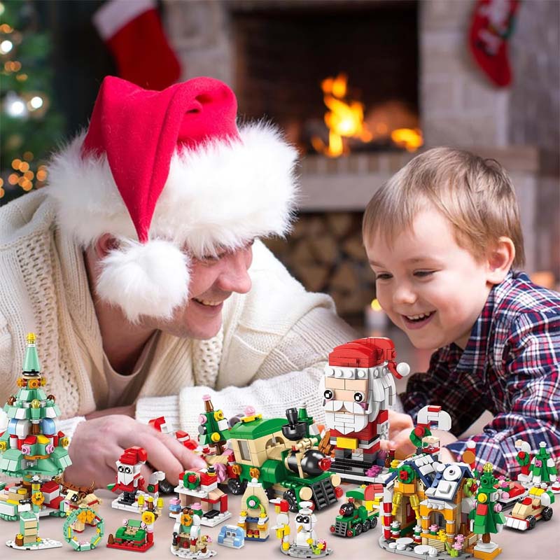 BuildJoy - Festlige Byggeklosser Adventskalender Luvikno