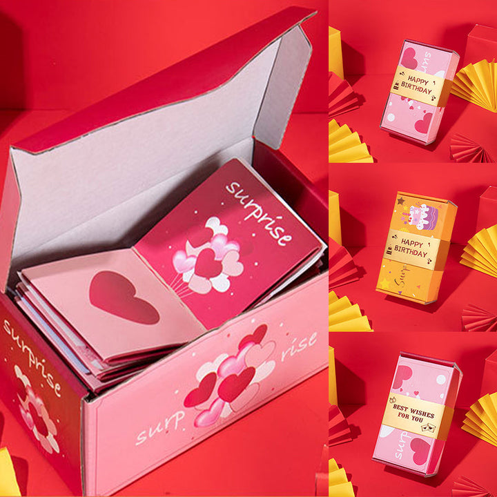 Springbox Rød Pakke Overraskelse | luvikno