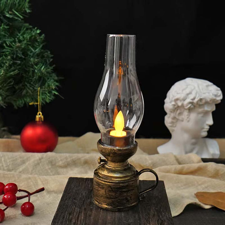 Elektronisk LED Vintage Oljelampe | Luvikno