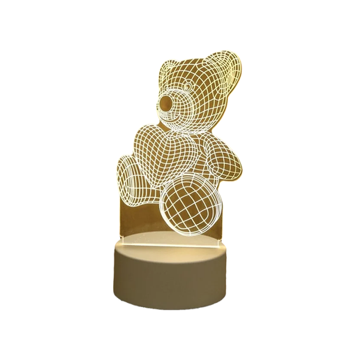 3D Nattlys Usb Luvikno