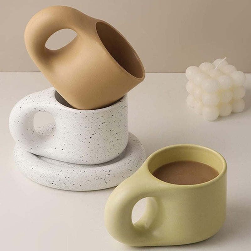 Nordic Minimalist Søt Fet Kopp | Luvikno