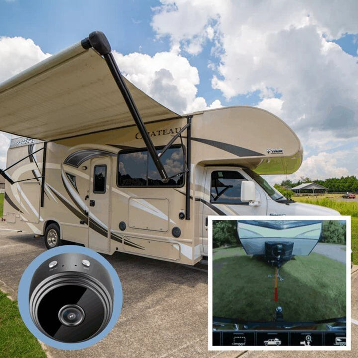 1080p Magnetisk WiFi Mini Kamera-RV Campingvogn Bakovervendt Kamera Luvikno