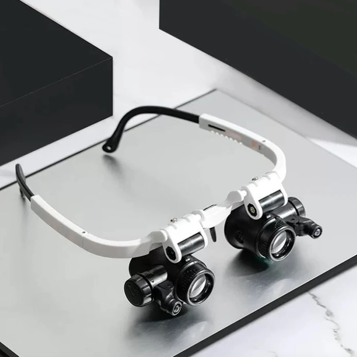 Luvikno | VisionPro HD Forstørrelsesglass med LED - Klart Syn og Komfort