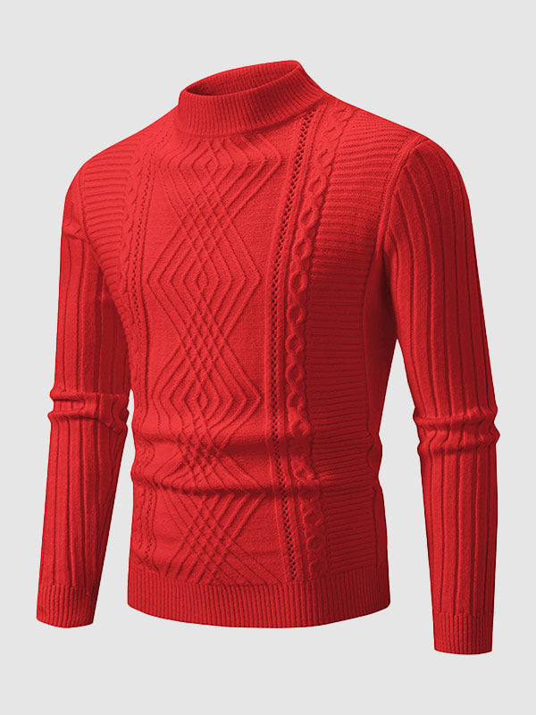 Luvik | Herre fashion slim fit stand-up skjorte