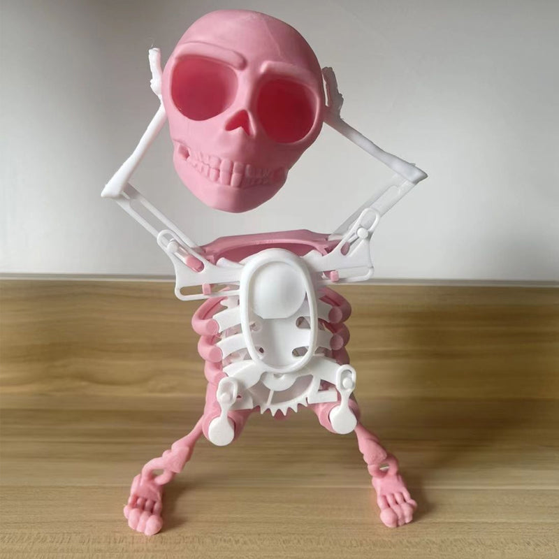Dancing and Swinging 3D Skull Toy | Luvikno