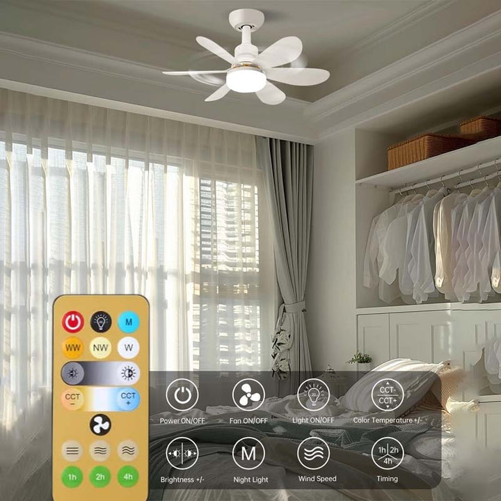 Takvifte med LED-lampe | Luvikno