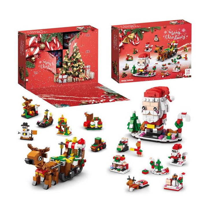 BuildJoy - Festlige Byggeklosser Adventskalender Luvikno