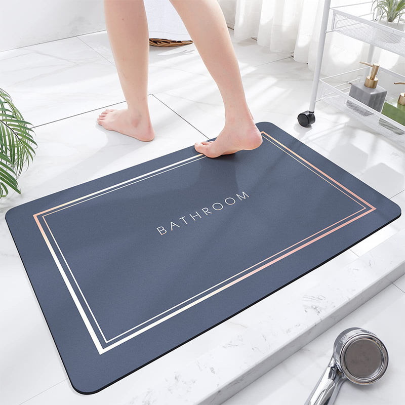 Minimalist Super Absorbent Quick Drying Bath Mat | Luvikno