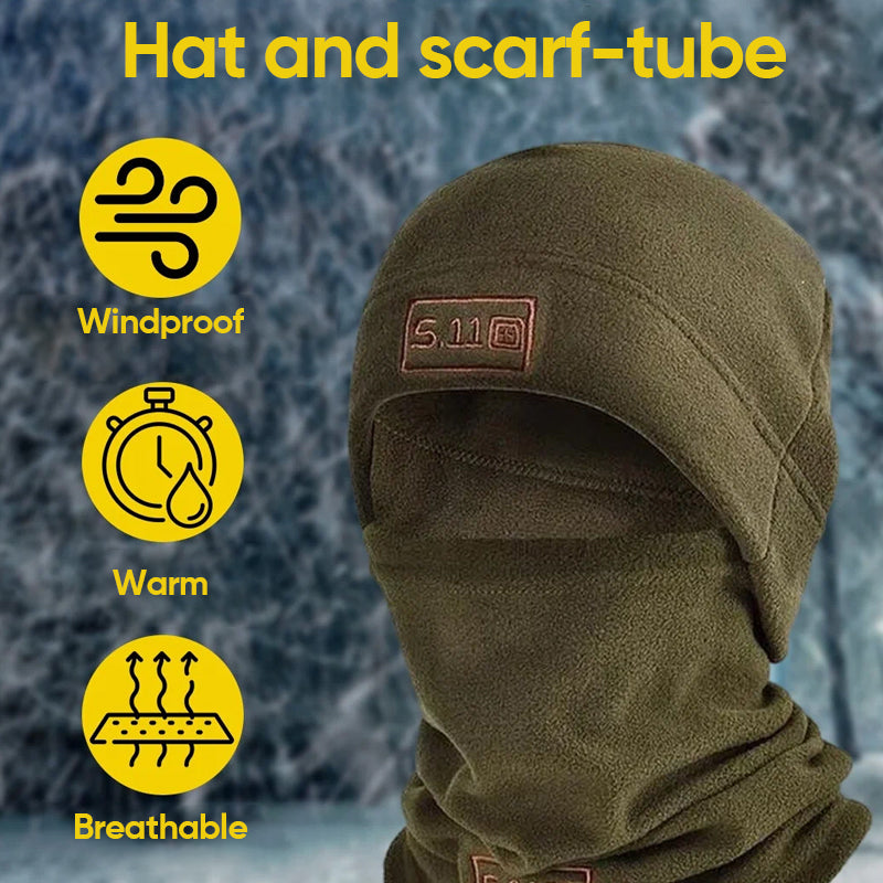 Polar Fleece Balaclava Hette Ansiktsmaske | Luvikno