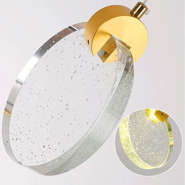 RayonsD’Or – Glass Ceiling Lamp for Elegant Atmosphere Luvikno