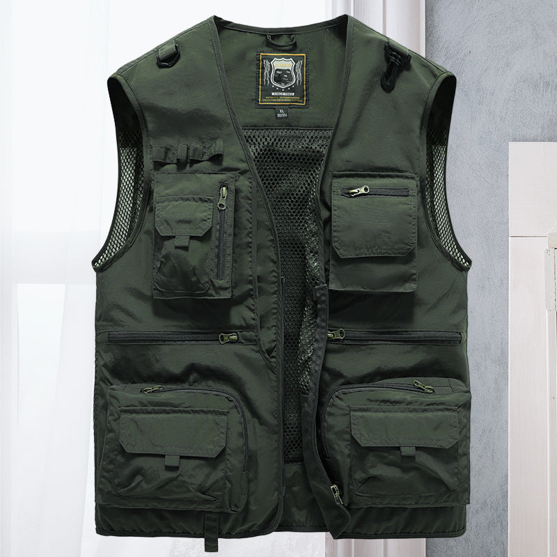 Luvik | Pocket Mesh Vyötärösäkki Taktinen Liivi