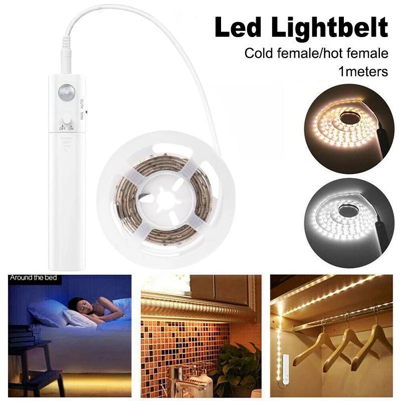 LED bevegelsessensor vanntett lysbelte | Luvikno