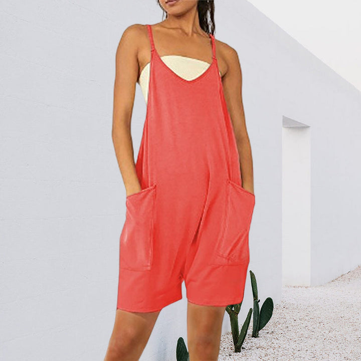 Ermeløs kjole med lommer | luvikno