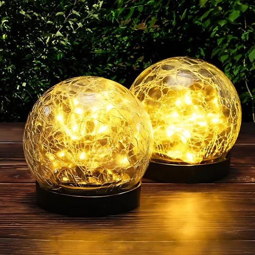 Vannavstøtende solenergi LED utendørslys med sjarmerende blomsterdesign | Luvikno