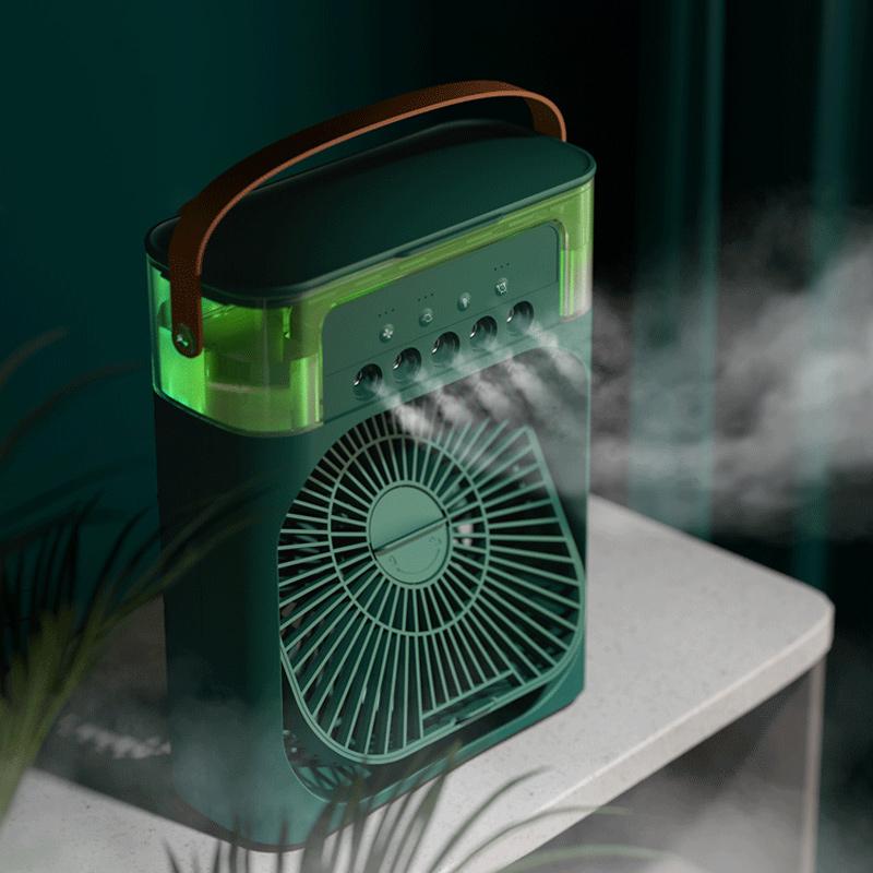 Spray Cooling Fan med Vannkanne | Luvikno
