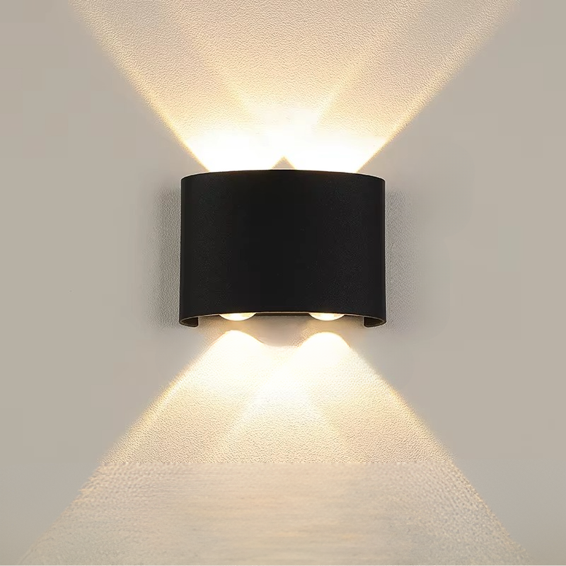 Moderne LED Vegglampe - Allsidig Innendørs Belysningsarmatur 4W, 6W, 8W Luvikno