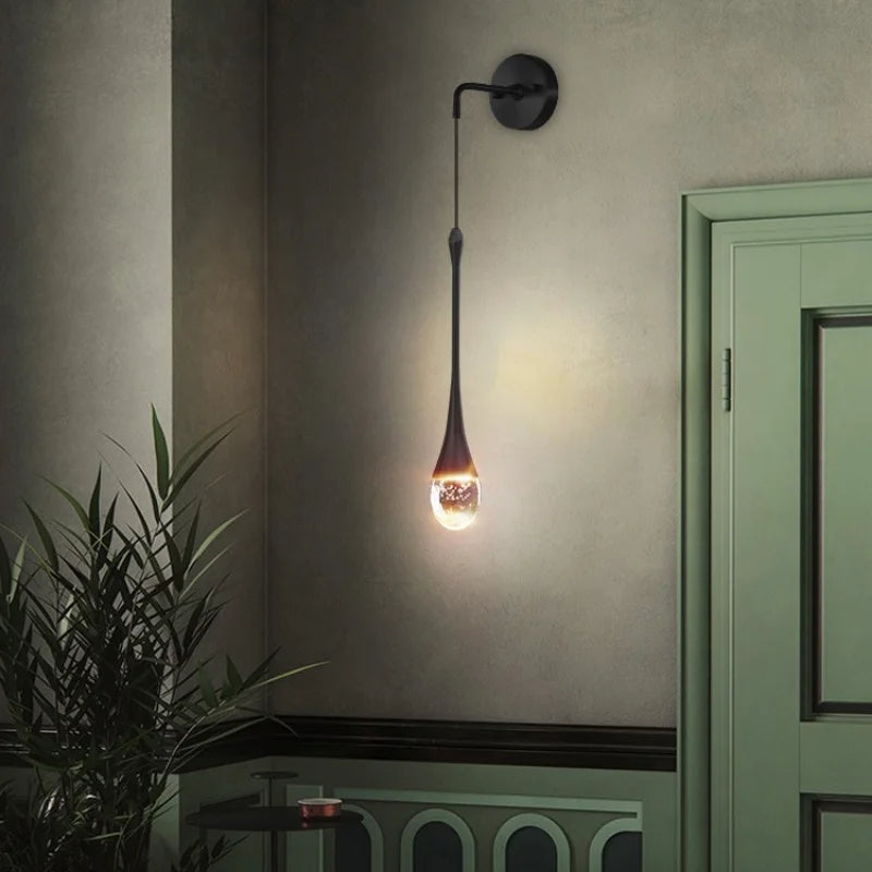 Luvikno | Elegant Dråpeformet Vegglampe - Luksus for Ditt Interiør