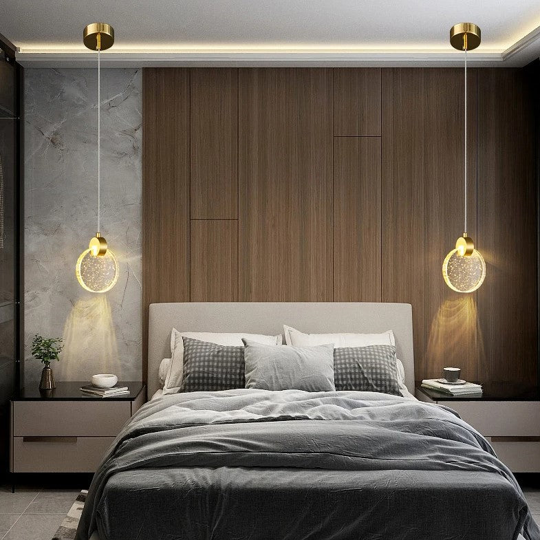 RayonsD’Or – Glass Ceiling Lamp for Elegant Atmosphere Luvikno