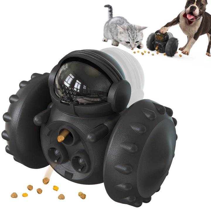 Wobble Food Bil – Balanse & Sakte Fôr Toy for Hunder & Katter Luvikno