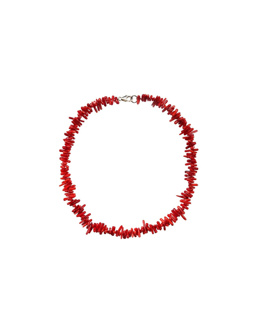 Vibrant Red Coral Necklace | Perfect Eye-Catcher for Your Style Luvikno