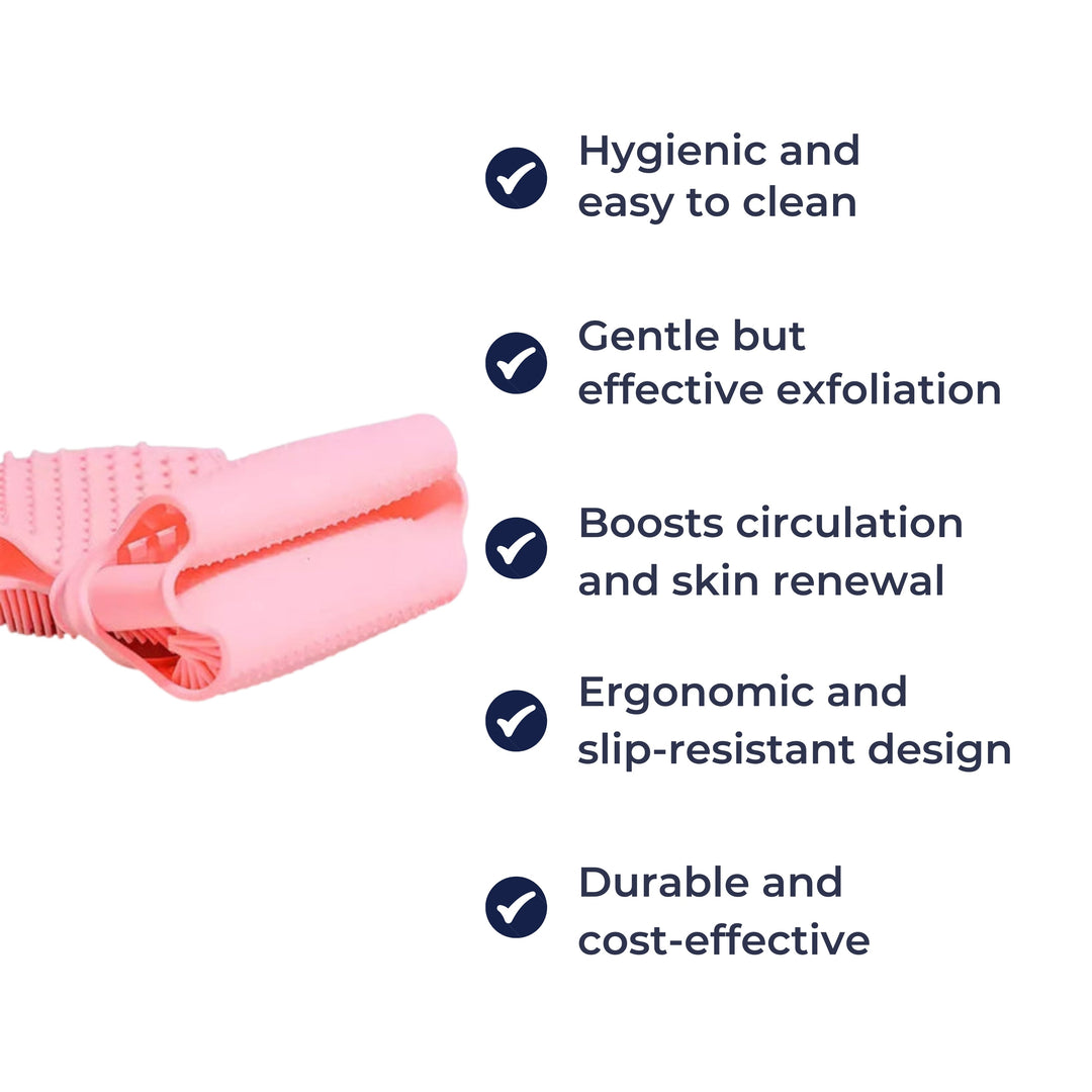 Gentle Exfoliation – Antibakteriell Vaskbar Design – Glatt Hud for Alle Typer Luvikno