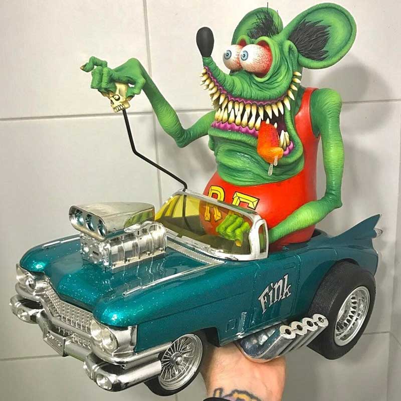 Sinne Stor Mun Monster Statuer | Luvikno