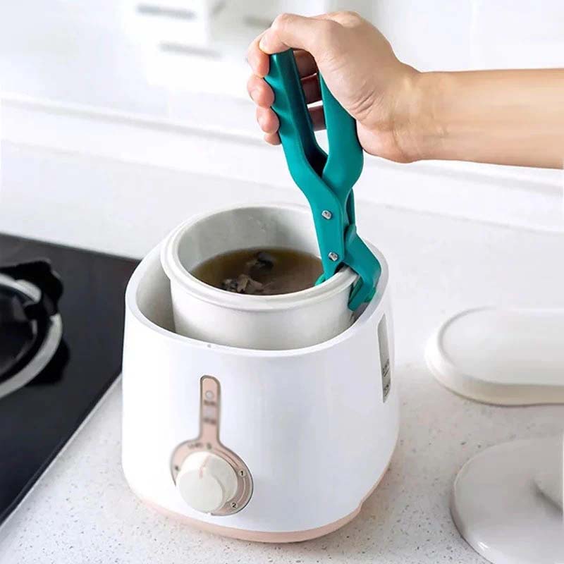 Multi-purpose anti-scalding bowl holder clip for the kitchen | Luvikno