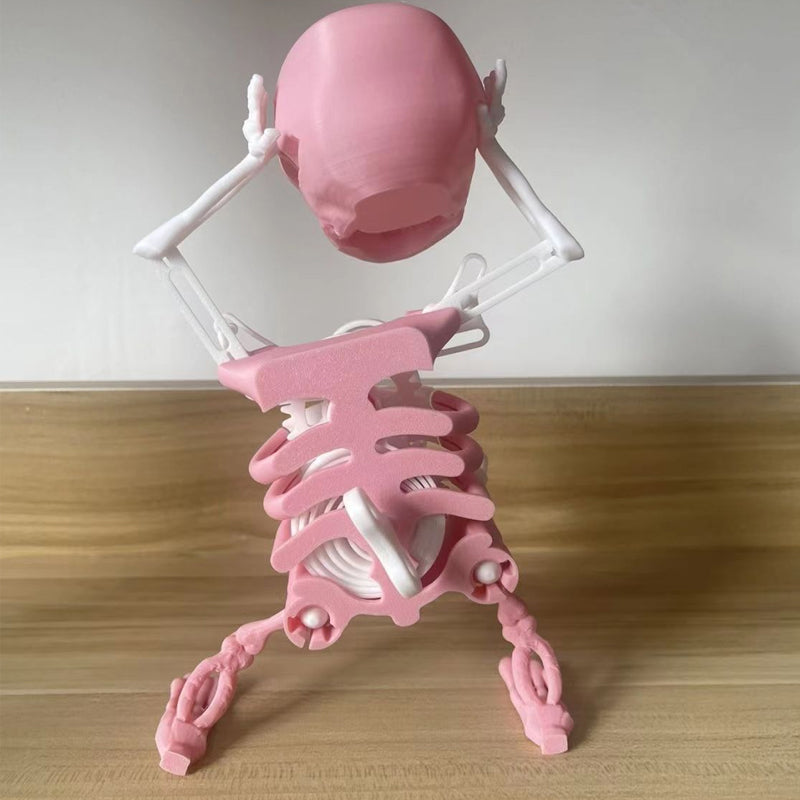 Dancing and Swinging 3D Skull Toy | Luvikno
