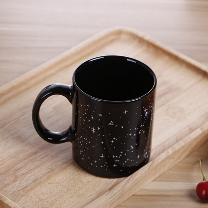 Varmefølsom temperaturforandrende Starry Mug | Luvikno