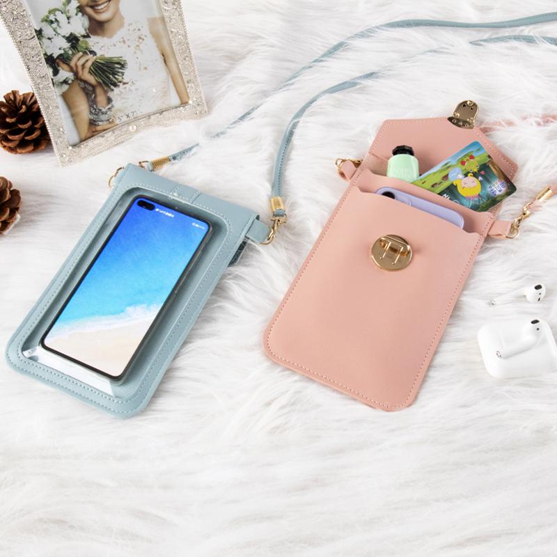 Touchable PU skinnlommebok | Luvikno