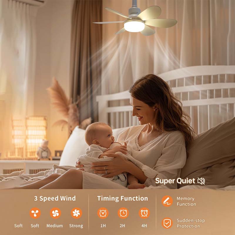 Takvifte med LED-lampe | Luvikno