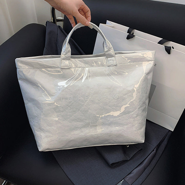 Kvinner Bokstavtrykk Tote Bag | Luvikno