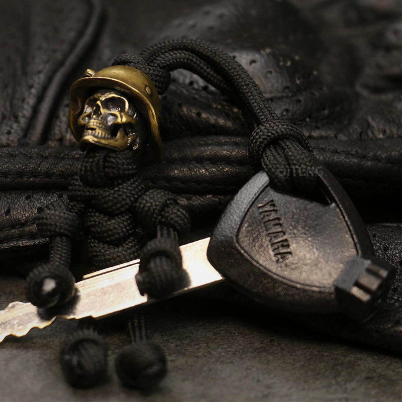 Luvikno | Skeleton Soldier Paracord Nøkkelring
