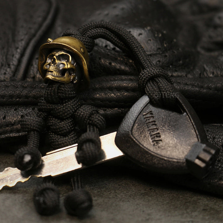 Luvikno | Skeleton Soldier Paracord Nøkkelring
