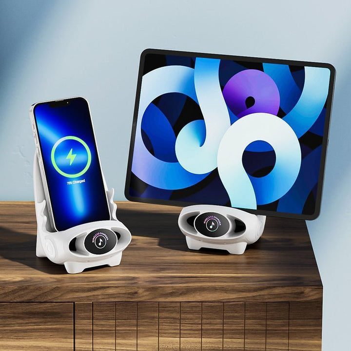 Luvikno | Multifunksjonell telefonholder - Hurtiglading - Ergonomisk design - Praktisk og stilig