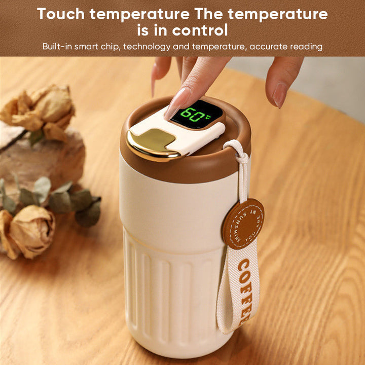 Kaffe Termos Med Temperaturvisning | Luvikno