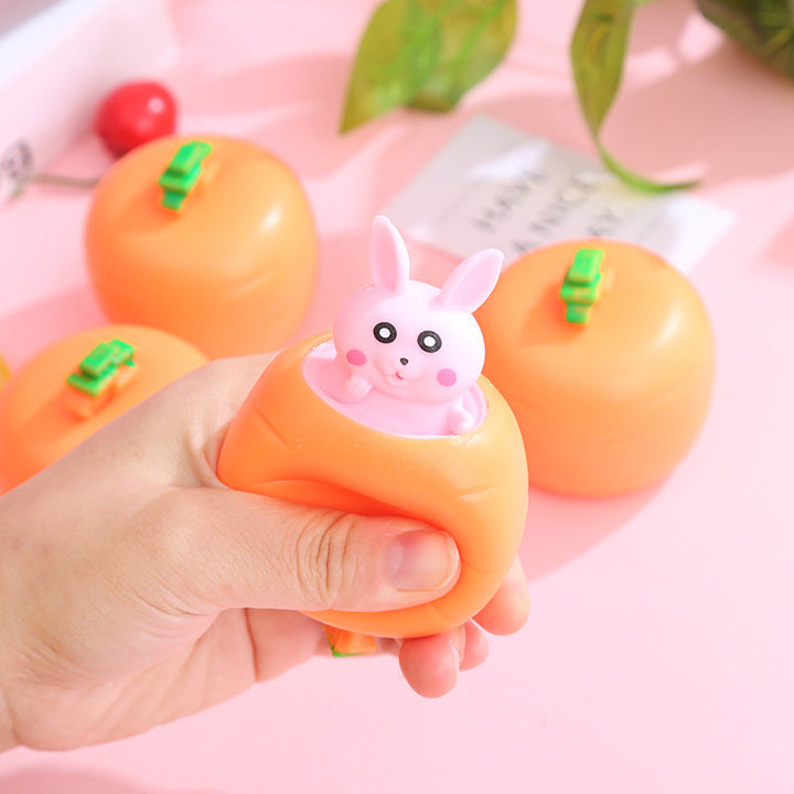 Squishy Toy Gulrot Dokke Luvikno