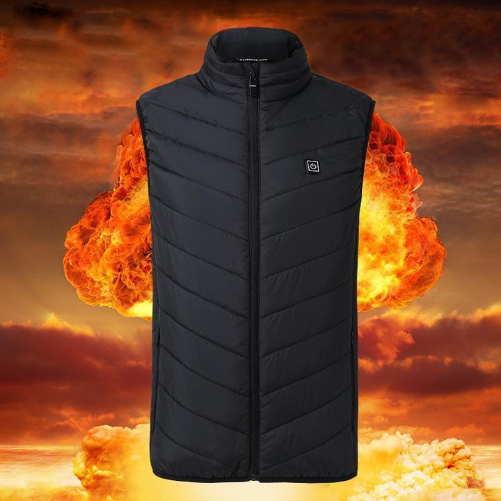 Men's heated vest insulated | luvikno