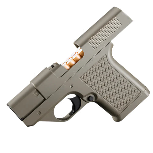 Luvikno | LuxFire Luksus Lighteretui | Elegant sigarettholder i form av en pistol for en distinkt stil