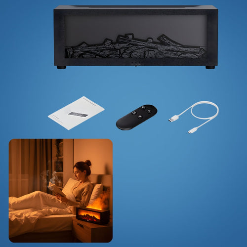 Dyp Søvn & Tørr Luft Lindring – Stille USB-Drevet 150 ml Tank – Soverom & Stue Luvikno